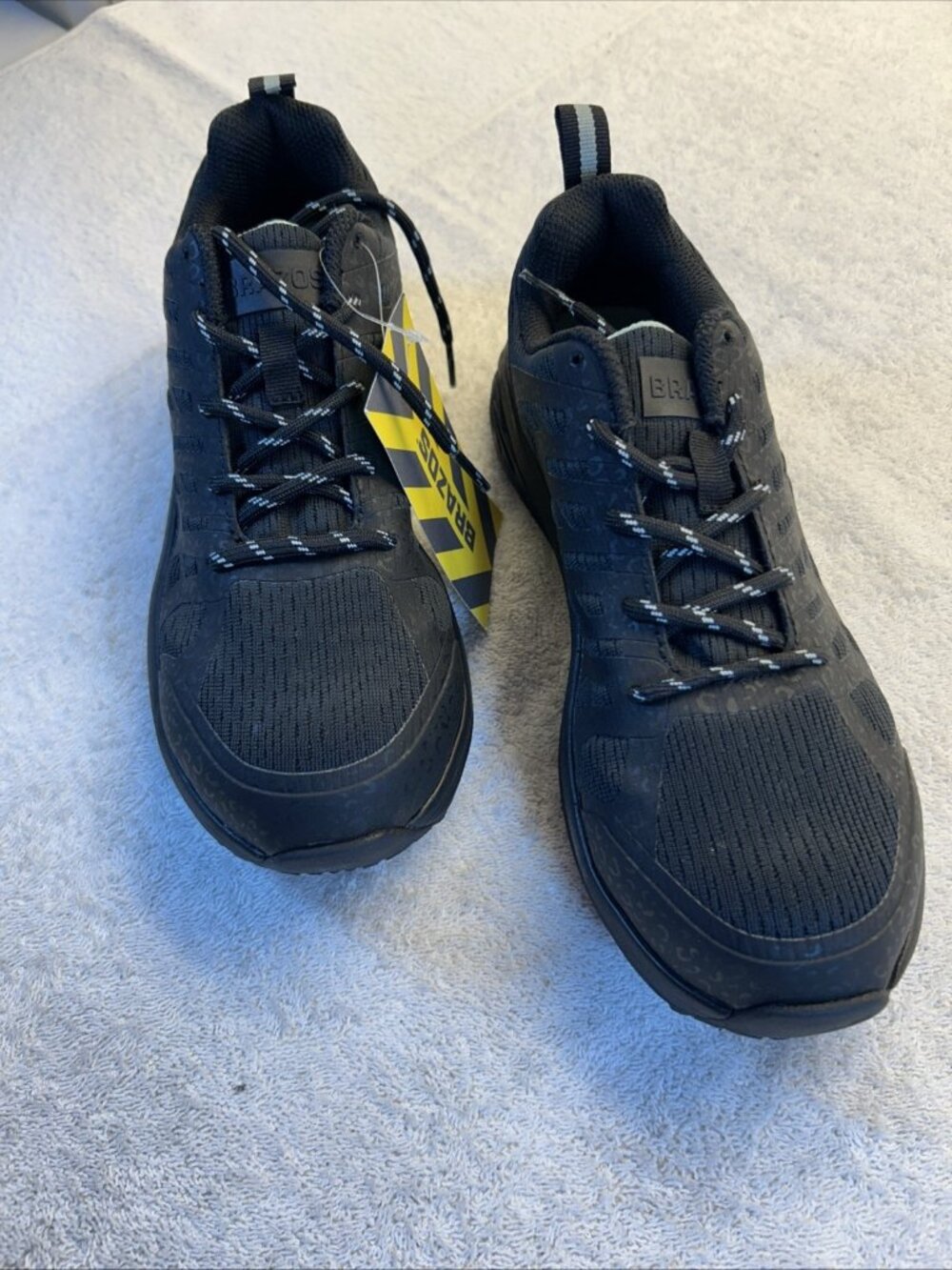 Brazos Women Composite/Safety Toe Work Shoes SZ 8 Black Slip Resistant NEW - Picture 2 of 9